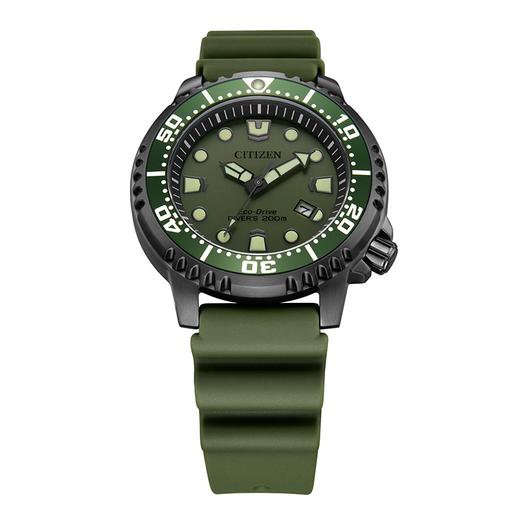 西铁城（CITIZEN）光动能男表PROMASTER系列运动潜水表BN0157-11X 商品图4