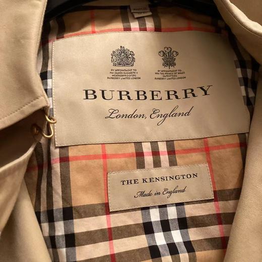 LA 现货 BURBERRY博柏利   女士肯辛顿版型- 长款风衣 胸围:108cm 肩宽:41.5cm 衣长：95cm 商品图13