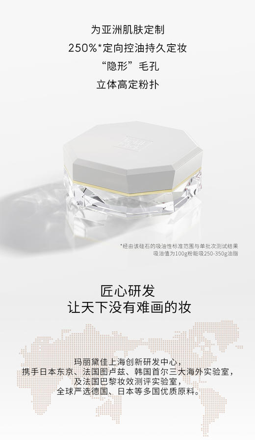 玛丽黛佳八面玲珑八角定妆蜜粉持久持妆控油遮瑕自然定妆粉散粉 商品图1