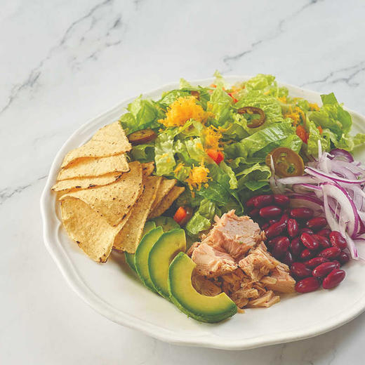 墨西哥金枪鱼塔可脆片色拉 商品图0