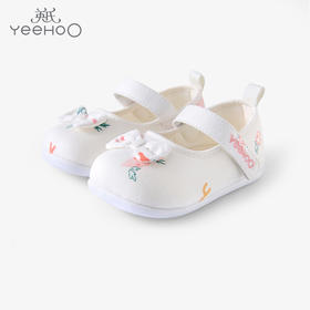 英氏学步鞋女宝宝婴儿鞋软底鞋2022春夏新款YFXKJ12023A