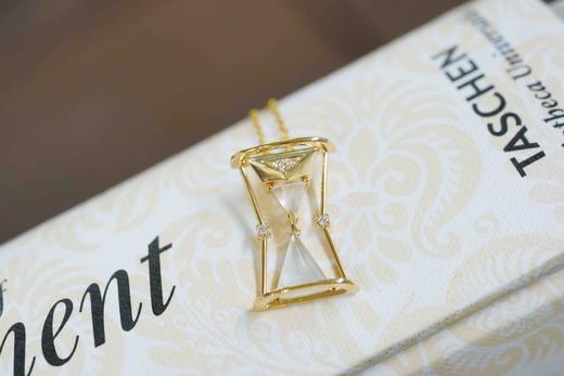 【喆】【时光隧道】翡翠沙漏吊坠 商品图0