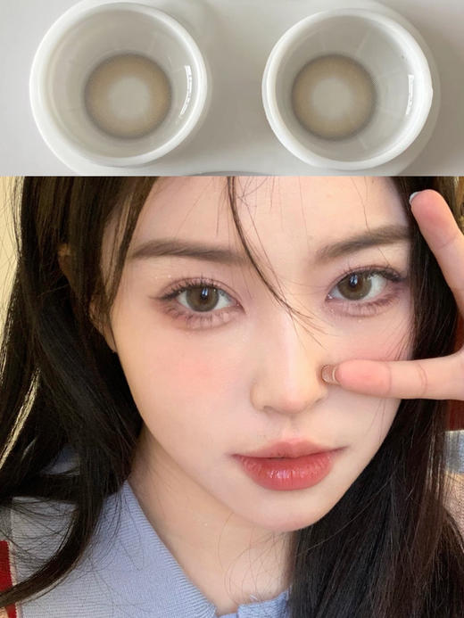 【年抛】玉茶冻 Recolook | 中直径14.2，着色13.3 | 【同品牌多副更划算,选款色板在详情页】，绿色美瞳 商品图0