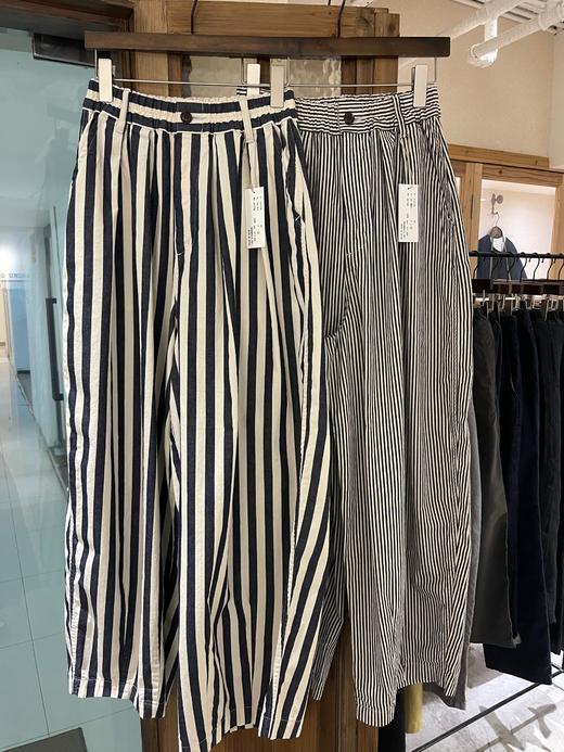 Harvesty定番条纹波波裤 商品图14