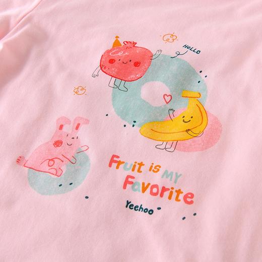 英氏婴儿果蔬系列睡袋宝宝分腿夹棉睡衣YESCJ02001A YESCJ02002A 商品图3