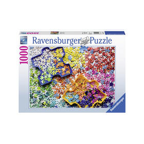 Ravensburger拼图  平面拼图1000片 多彩拼图盒  RAVC152742