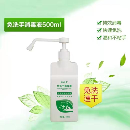 绿新素免洗手消毒液500ml/瓶【GY】 商品图0
