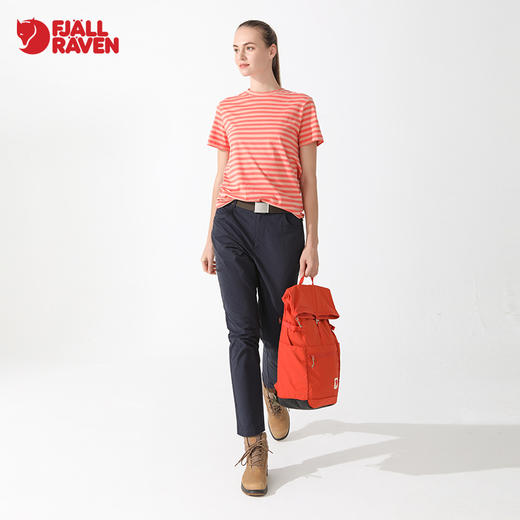 北极狐新款女士短袖柔软纯棉舒适粉色圆领T恤 84788 商品图3