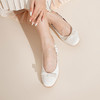 【平底百搭 防滑透气 舒适软底 新款单鞋尖款浅口】蛋卷鞋 商品缩略图0