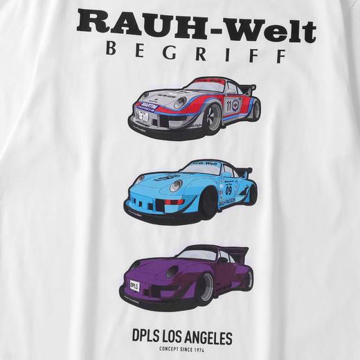 RWB主题 洛杉矶潮牌DPLS 993车型印花T恤 商品图2