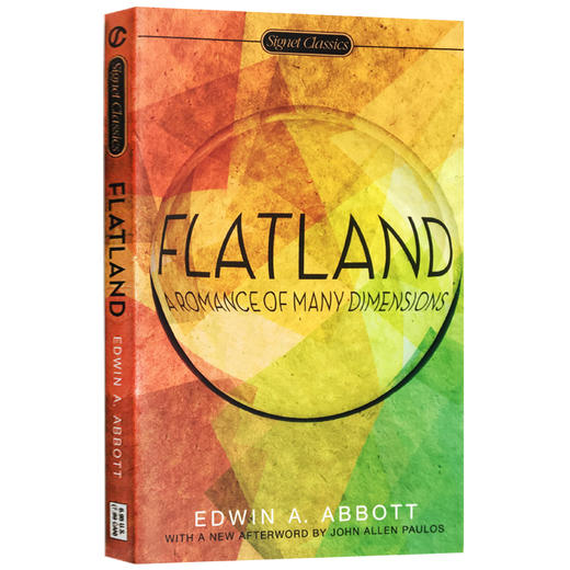 正版 平面国一个多维的传奇故事 英文原版科幻小说 Flatland A Romance of Many Dimensions 埃德温艾勃特  英文版进口英语书籍 商品图1