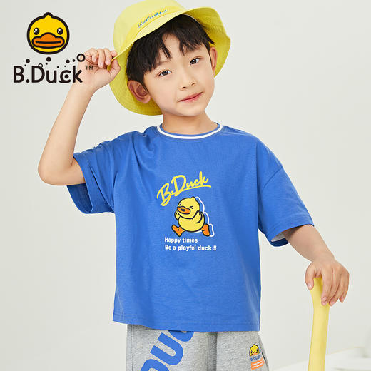 B.Duck小黄鸭童装夏季短袖T恤105-150 BF2301047 商品图4