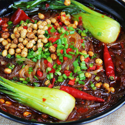 晋宝绿珍有机红薯粉条 无明矾粉丝粉皮260g/袋 商品图5