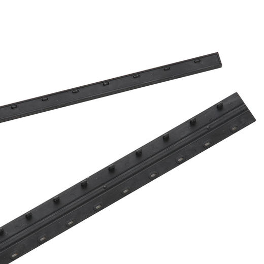 得力3824-10孔装订夹条(黑)300*3mm(100支/盒) 商品图2