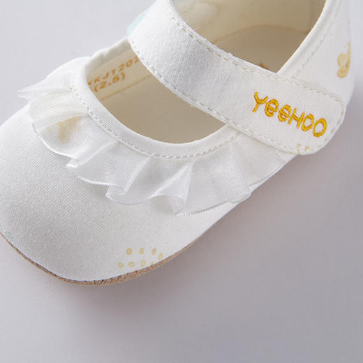 英氏婴儿步前鞋女宝宝软底学步鞋浅口超萌鞋子22新品YFXKJ12022A 商品图2