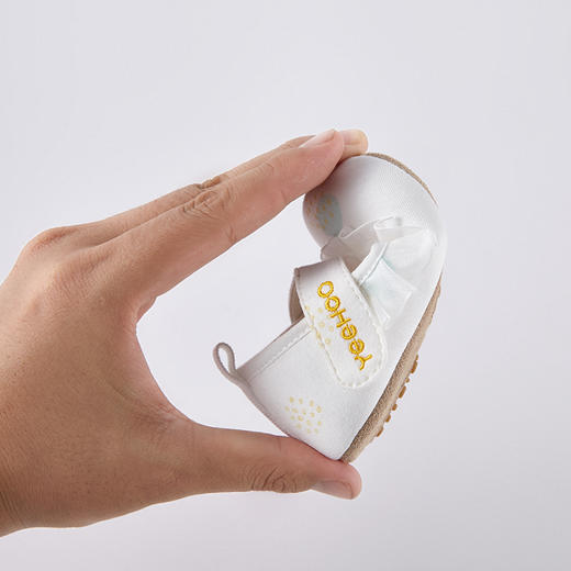 英氏婴儿步前鞋女宝宝软底学步鞋浅口超萌鞋子22新品YFXKJ12022A 商品图4