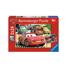Ravensburger拼图 平面拼图2x24片新挑战RAVC089598