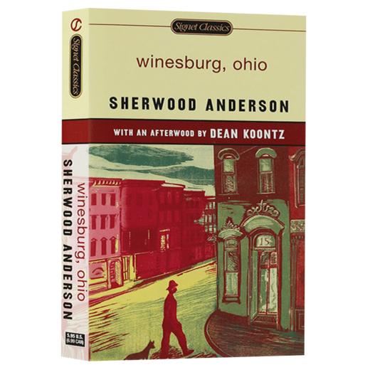 小城畸人 英文原版 Winesburg, Ohio 短篇小说集 进口英语书籍 英文版 商品图1
