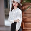 洋气时尚褶皱灯笼袖衬衫设计感休闲百搭时尚百搭系带衬衣 商品缩略图10