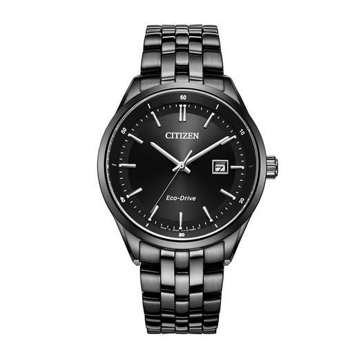 西铁城（CITIZEN）光动能男士腕表商务钢带款BM7565-80E 商品图3