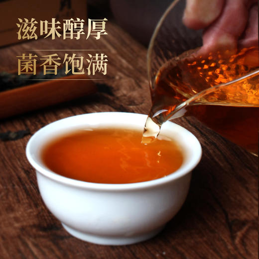 安化黑茶 湖南安化桑香金茯砖茶 湖南特产茶叶高品质送礼礼盒装 商品图5