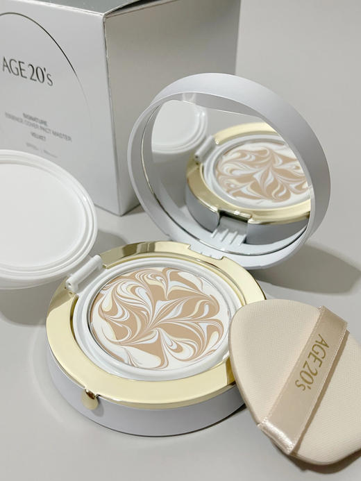 爱敬AGE 全家福气垫 bb霜四色拉花新款 age 20’s 遮瑕保湿持久控油cc霜粉底 商品图12