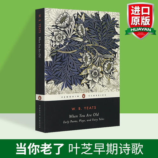 When You Are Old Early Poems 当你老了 英文原版 叶芝早期诗歌戏剧童话故事作品文集 Yeats 获诺贝尔奖 英文版文学进口书籍 商品图1