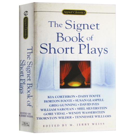 美国短篇戏剧集 英文原版文学书 The Signet Book of Short Plays 田纳西威廉斯霍顿福特 英文版进口书籍 商品图1