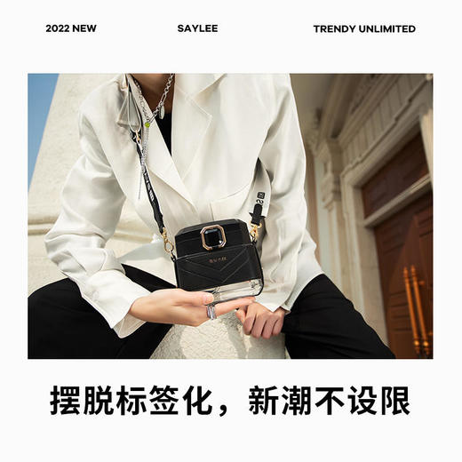 Hisaylee小立水魔方包包杯女生杯tritan吸管水杯子【XPQ】 商品图3