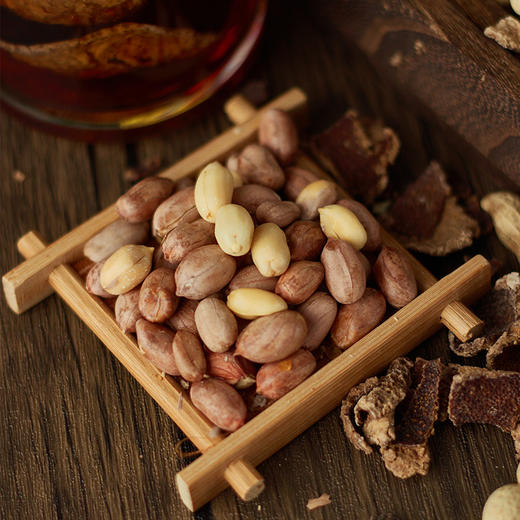 【剥壳闻香】陈皮花生 颗粒香脆 陈皮入味 陈皮煮的花生 酥脆可口 含即食陈皮 咸香味美 商品图4