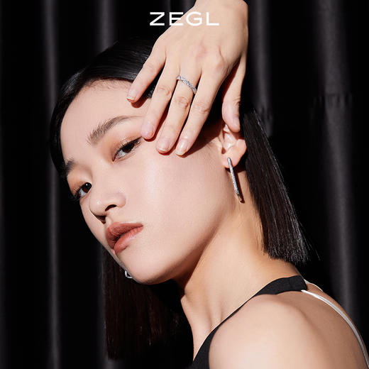ZEGL925纯银情侣戒指男女对戒小众设计送女友朋友情人节生日礼物 商品图6