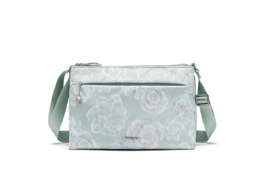 新秀丽优雅出行浪漫印花女士单肩包CV3*264 商品图0