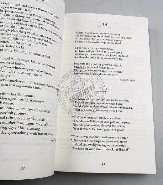 奥登诗选 英文原版 W H Auden Selected Poem 英文版 外国诗歌 进口原版英语文学书籍 商品图2