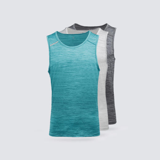 水彩纹速干运动背心T恤 商品图0