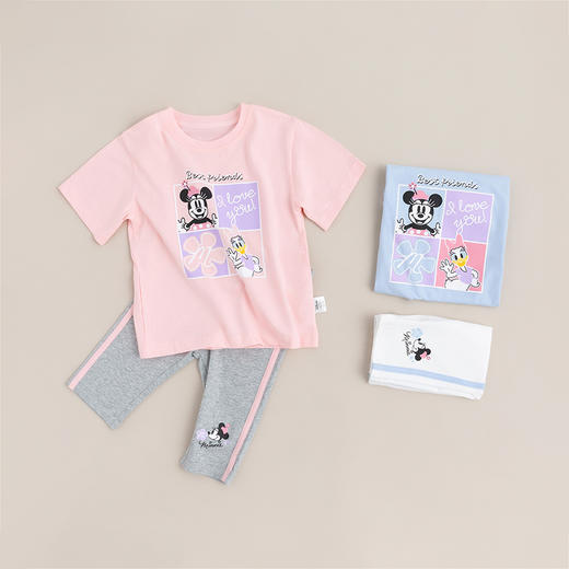 迪士尼夏季新品黛丝系列短袖套装可爱风两件套 商品图4
