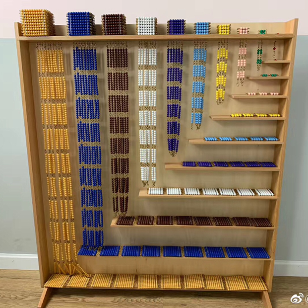 国际版立方珠链+内销版架子+国际版配套标签