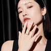 ZEGL925纯银情侣戒指男女对戒小众设计送女友朋友情人节生日礼物 商品缩略图4