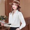 春夏新款职业OL气质时尚长袖衬衫灯笼袖韩版洋气高端衬衣 商品缩略图6