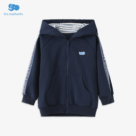 丽婴房-童衣类（春）E1外套T_深蓝\藏青