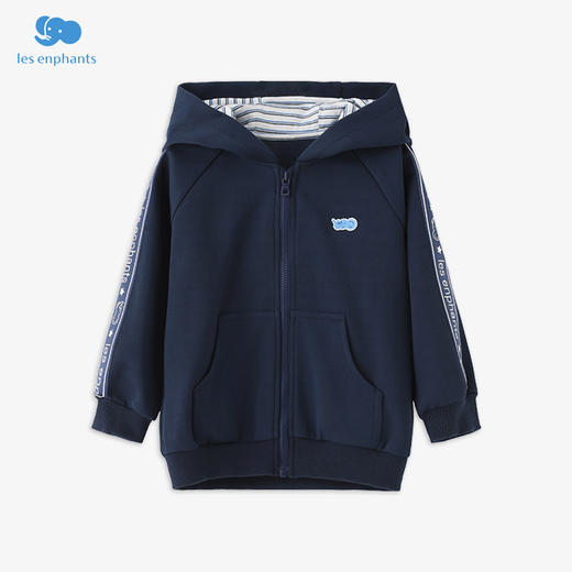 丽婴房-童衣类（春）E1外套T_深蓝\藏青 商品图0