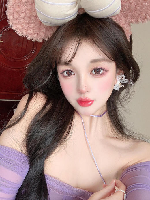 【年抛】kiri紫 Bebebest | 中直径14.2，着色13.4 | 【同品牌多副美瞳更划算，选款色板在详情页内】，紫色狗狗眼美瞳 商品图14