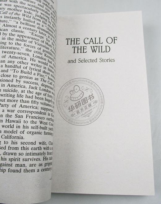 野性的呼唤 英文原版 The Call of the Wild and Selected Stories 白牙 经典文学小说 杰克伦敦 Jack London 进口英语书籍 商品图3