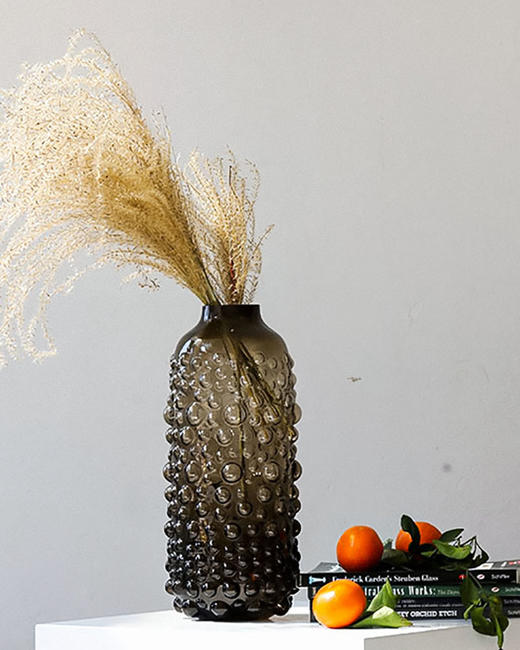 2022.3月新华浮点浅黑玻璃花瓶 商品图9