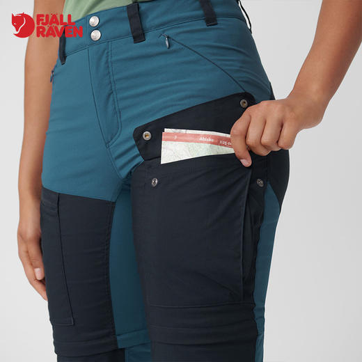 北极狐年女士G-1000透气耐磨可调节冲锋裤短裤长裤 89834 商品图4