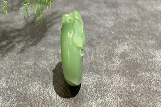 【御珠宫坊】碧玉莲花扣挂件 商品图6