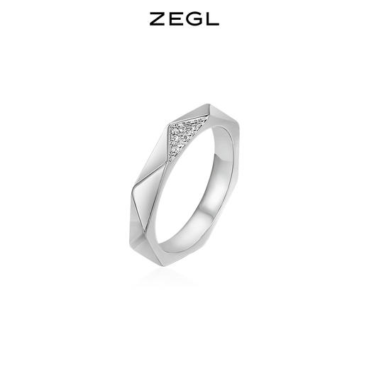 ZEGL925纯银情侣戒指男女对戒小众设计送女友朋友情人节生日礼物 商品图1