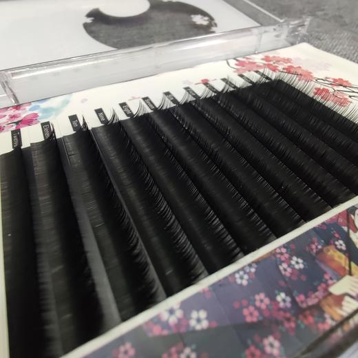 蚕丝蛋白圆毛嫁接睫毛 粗度0.10.0.12翘度B.C 商品图5