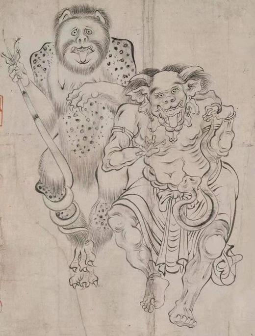 《送子天王图》，吴道子绘，函套经折装，原大，浙江人民美术出版社2021年8月版。特装，定价300，售价300 商品图11