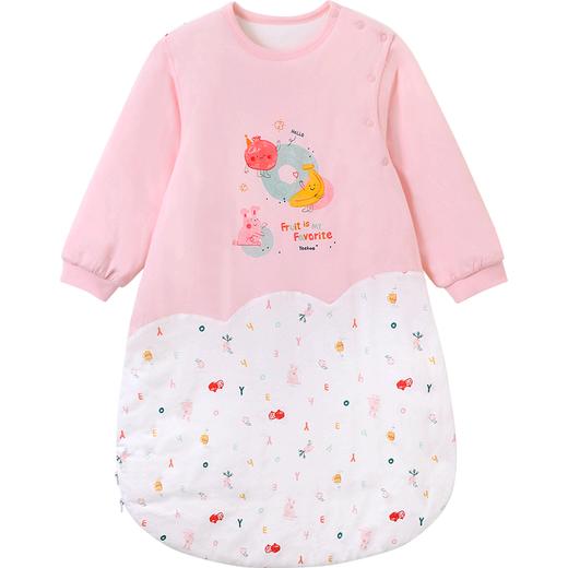 英氏婴儿果蔬系列睡袋宝宝分腿夹棉睡衣YESCJ02001A YESCJ02002A 商品图5