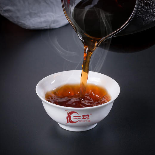 一球2022春茶乔香古韵饼茶普洱茶勐海郎河茶厂熟茶 商品图5